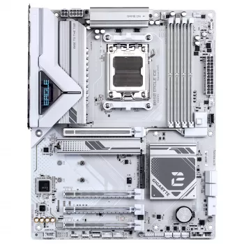Μητρική GIGABYTE B850 EAGLE ICE - Επεξεργαστές AMD Ryzen 9000 Series, 8+2+2 φάσεις Digital VRM, έως 8200MHz DDR5 (O.C), 1xPCIe 5.0 + 2xPCIe 4.0 M.2, 2.5 GbE LAN, USB 3.2 Gen 2