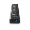 Lindy 10 Port USB 3.0 Hub με διακόπτες on/off