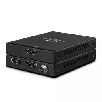 Lindy 50m Cat.6 HDMI 4K60 και IR Extender με PoC και Loop Out