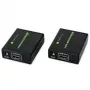Πομποδέκτης και δέκτης AV TECHLY IDATA EXT-E70 — επέκταση HDMI μέσω καλωδίου Cat6/6a/7, Full HD 1920x1080, 60 m, 10,2 Gbit/s, HDCP, μαύρο