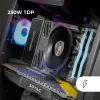 Mars Gaming MCPU-X4 Αερόψυκτρα επεξεργαστή 12 cm Μαύρο 1 τεμ.