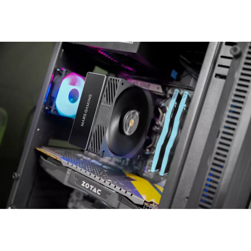 Mars Gaming MCPU-X4 Αερόψυκτρα επεξεργαστή 12 cm Μαύρο 1 τεμ.