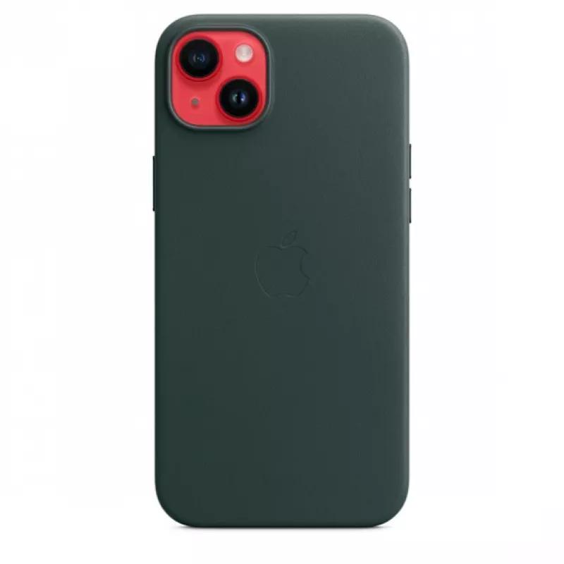 Apple Δερμάτινη Θήκη με MagSafe iPhone 14 Plus Forest Πράσινο