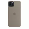 Apple Σιλικονούχα Θήκη με MagSafe iPhone 15 Plus Χρώμα πηλού