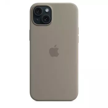 Apple Σιλικονούχα Θήκη με MagSafe iPhone 15 Plus Χρώμα πηλού