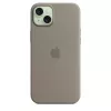 Apple Σιλικονούχα Θήκη με MagSafe iPhone 15 Plus Χρώμα πηλού
