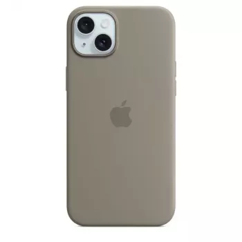 Apple Σιλικονούχα Θήκη με MagSafe iPhone 15 Plus Χρώμα πηλού