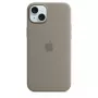 Apple Σιλικονούχα Θήκη με MagSafe iPhone 15 Plus Χρώμα πηλού