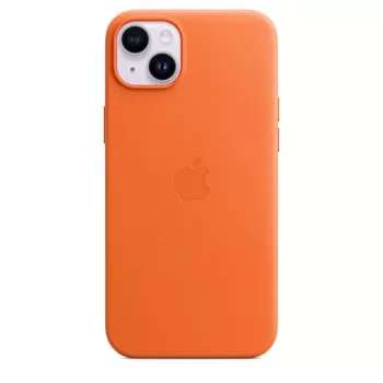 Apple Δερμάτινη Θήκη με MagSafe iPhone 14 Plus Πορτοκαλί