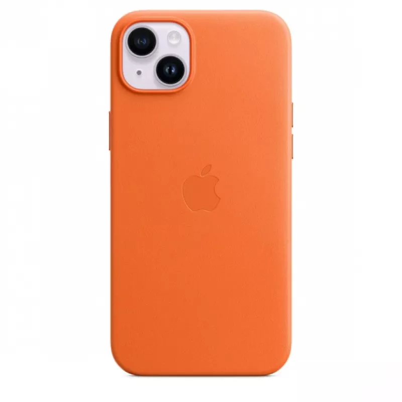 Apple Δερμάτινη Θήκη με MagSafe iPhone 14 Plus Πορτοκαλί