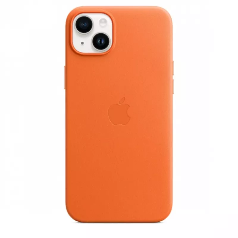 Apple Δερμάτινη Θήκη με MagSafe iPhone 14 Plus Πορτοκαλί