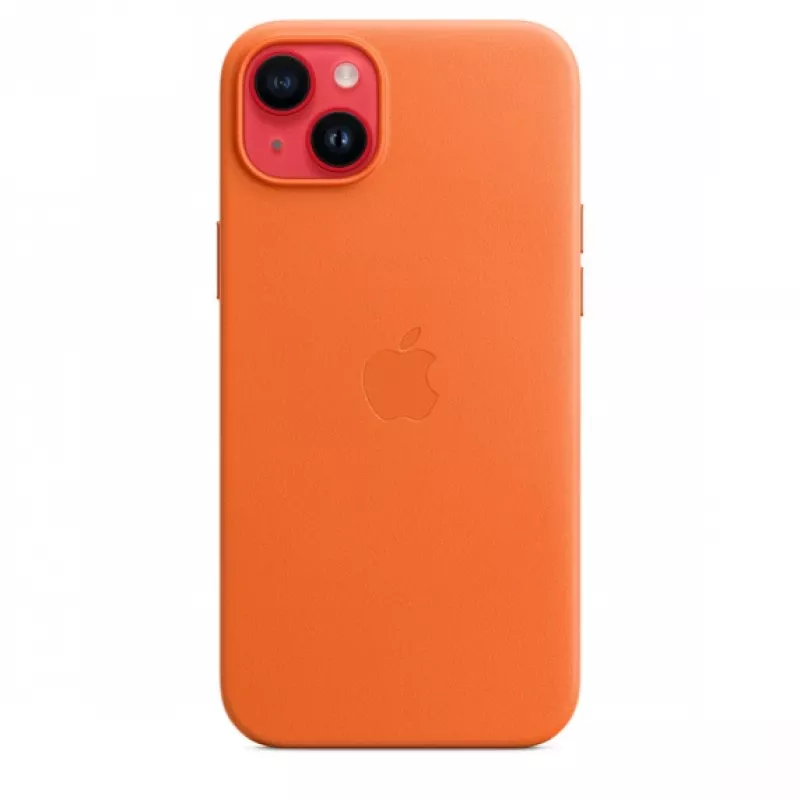 Apple Δερμάτινη Θήκη με MagSafe iPhone 14 Plus Πορτοκαλί