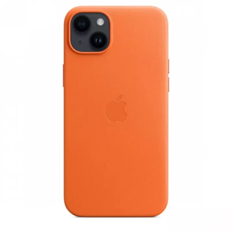 Apple Δερμάτινη Θήκη με MagSafe iPhone 14 Plus Πορτοκαλί