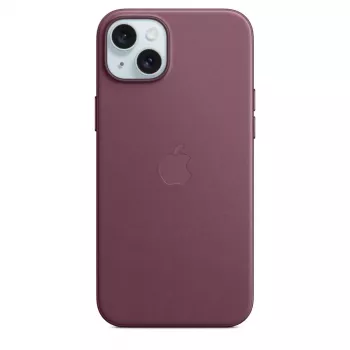 Apple FineWoven Case με MagSafe iPhone 15 Plus Mulberry