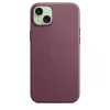 Apple FineWoven Case με MagSafe iPhone 15 Plus Mulberry