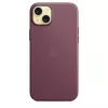 Apple FineWoven Case με MagSafe iPhone 15 Plus Mulberry