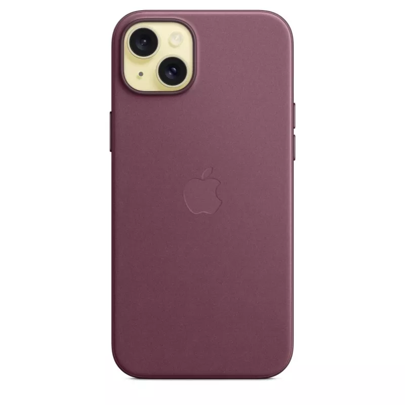 Apple FineWoven Case με MagSafe iPhone 15 Plus Mulberry