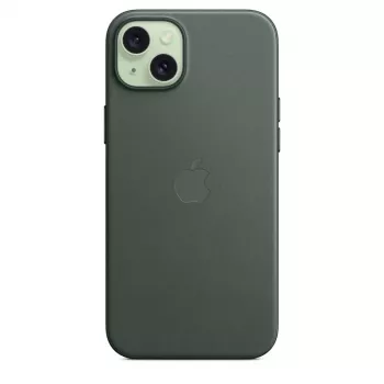 Apple FineWoven Case με MagSafe iPhone 15 Plus Evergreen