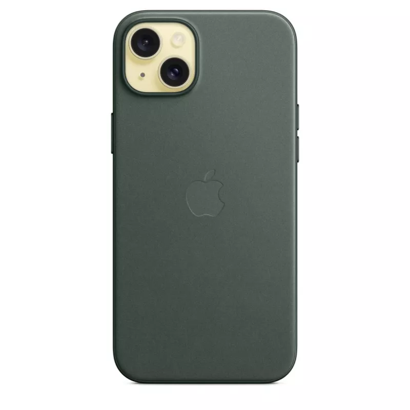 Apple FineWoven Case με MagSafe iPhone 15 Plus Evergreen