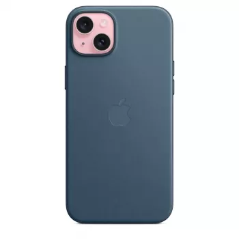 Apple FineWoven Case με MagSafe iPhone 15 Plus Pacific Blue