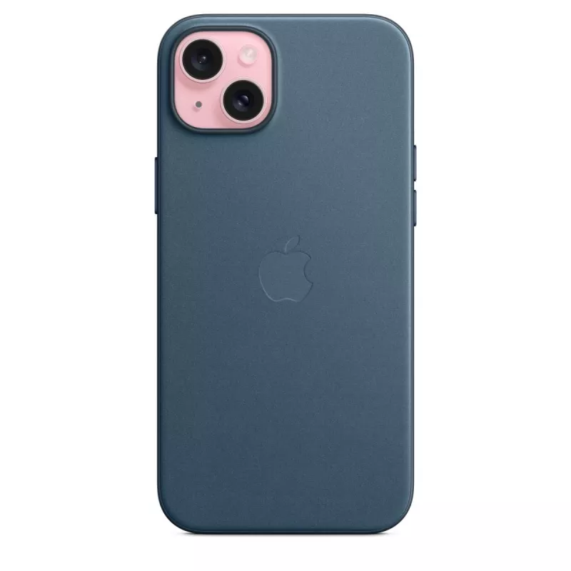 Apple FineWoven Case με MagSafe iPhone 15 Plus Pacific Blue