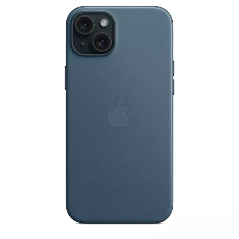Apple FineWoven Case με MagSafe iPhone 15 Plus Pacific Blue