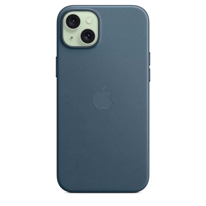 Apple FineWoven Case με MagSafe iPhone 15 Plus Pacific Blue