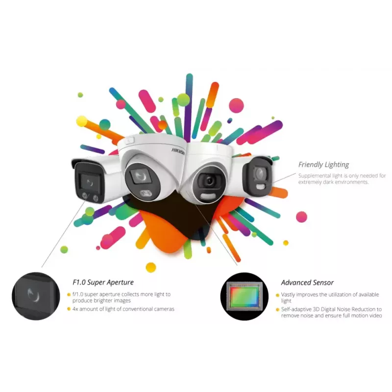 IP κάμερα παρακολούθησης Hikvision DS-2CD2327G2-L(2.8mm)(C) 1920x1080