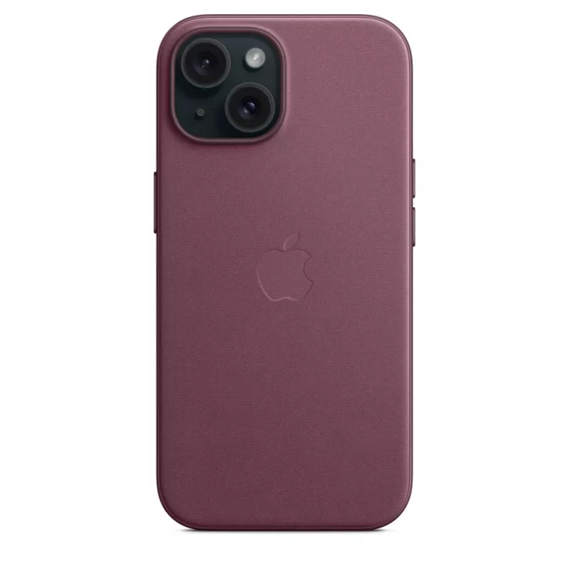 Apple FineWoven Θήκη με MagSafe iPhone 15 Mulberry