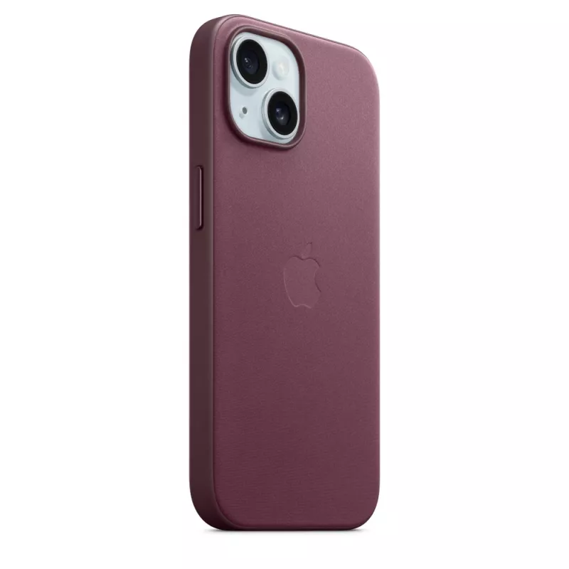 Apple FineWoven Θήκη με MagSafe iPhone 15 Mulberry