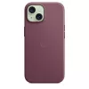 Apple FineWoven Θήκη με MagSafe iPhone 15 Mulberry