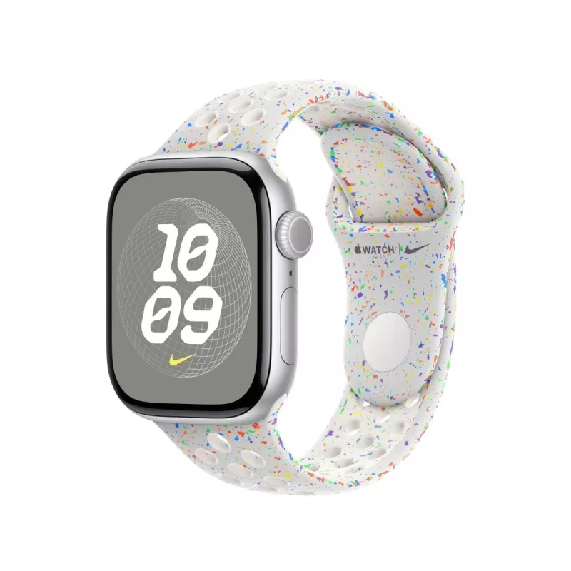 APPLE 40 mm Nike Sportarmband σε Pure Platinum - M/L