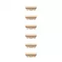 APPLE 46 mm Gold σετ μεταλλικού βραχιολιού