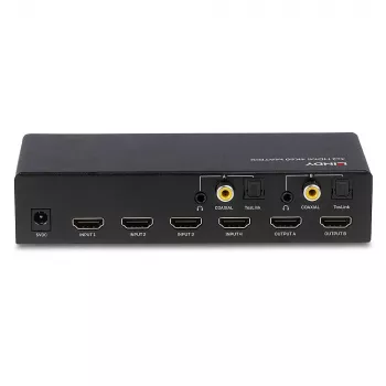 AV Matrix Switch Lindy 4x2 HDMI 4K60 Matrix