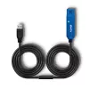 Lindy 8m USB 3.0 Active Extension Pro, 8 m, USB A, USB A, USB 3.2 Gen 1 (3.1 Gen 1), 5 Gbit/s, μαύρο