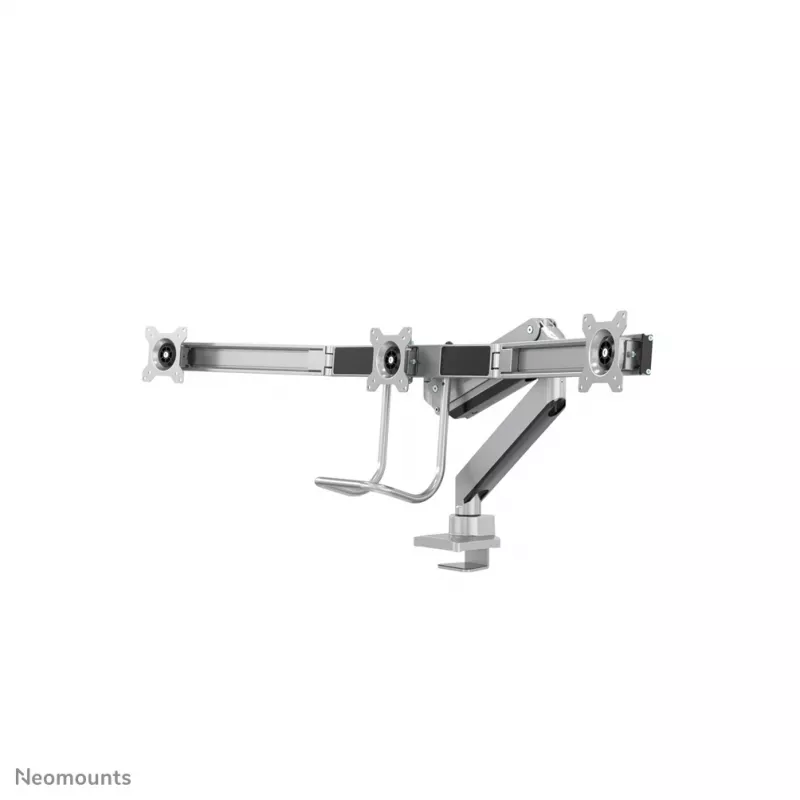 Neomounts NM-D775DX3SILVER βραχίονας οθόνης 17-27 ίντσες - γάζα - Topfix - 180°-Stopp