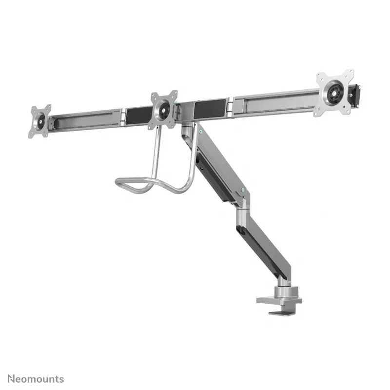 Neomounts NM-D775DX3SILVER βραχίονας οθόνης 17-27 ίντσες - γάζα - Topfix - 180°-Stopp