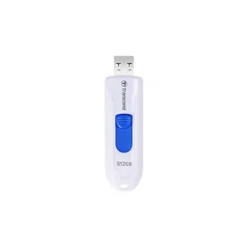 TRANSCEND JetFlash 790w - 512 GB USB stick - USB 3.1 - λευκό