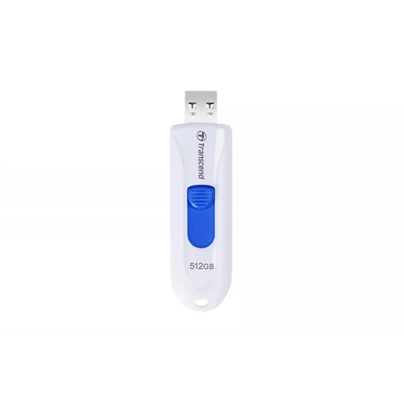 TRANSCEND JetFlash 790w - 512 GB USB stick - USB 3.1 - λευκό