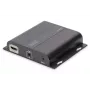 DIGITUS HDMI Extender 4K over IP, Μονάδα δέκτη μέσω καλωδίου δικτύου (CAT 5/5e/6/7), 4K2K/30Hz, μαύρο