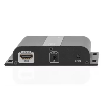 DIGITUS HDMI Extender 4K over IP, Μονάδα δέκτη μέσω καλωδίου δικτύου (CAT 5/5e/6/7), 4K2K/30Hz, μαύρο