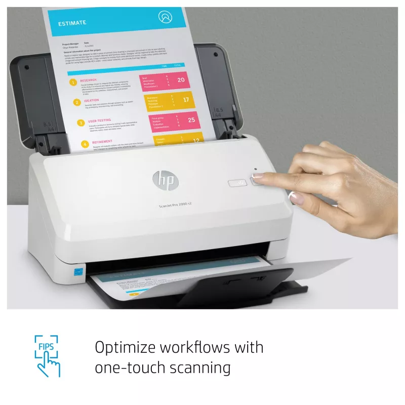 HP Scanjet Pro 2000 s2 Σαρωτής με τροφοδότη