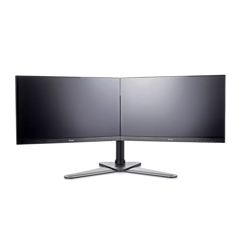 iiyama DS1002D-B1 Βάση οθόνης / Βάση στήριξης 76,2 cm (30 ίντσες) Γραφείου Μαύρο