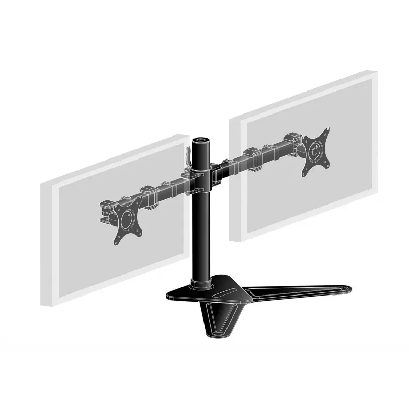 iiyama DS1002D-B1 Βάση οθόνης / Βάση στήριξης 76,2 cm (30 ίντσες) Γραφείου Μαύρο