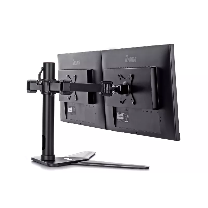 iiyama DS1002D-B1 Βάση οθόνης / Βάση στήριξης 76,2 cm (30 ίντσες) Γραφείου Μαύρο