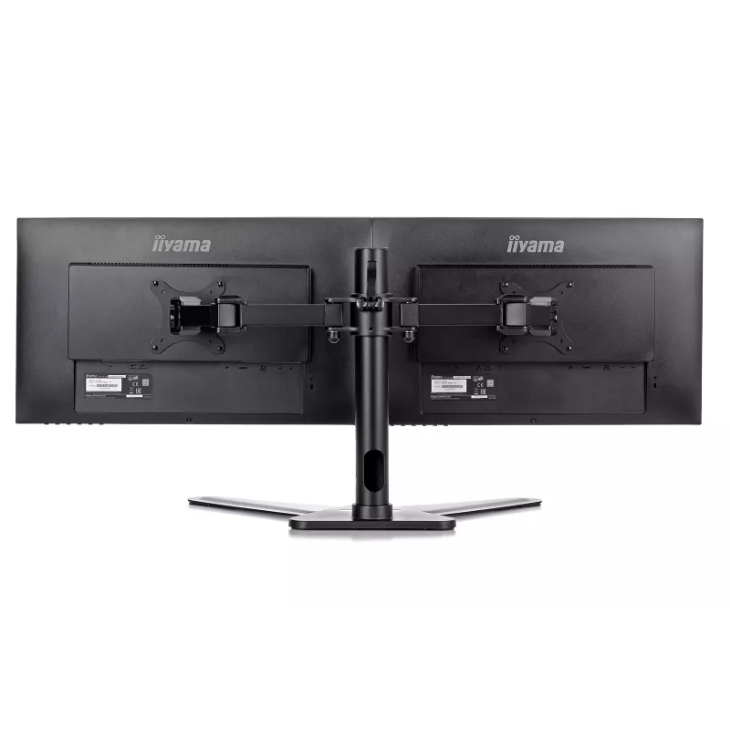 iiyama DS1002D-B1 Βάση οθόνης / Βάση στήριξης 76,2 cm (30 ίντσες) Γραφείου Μαύρο