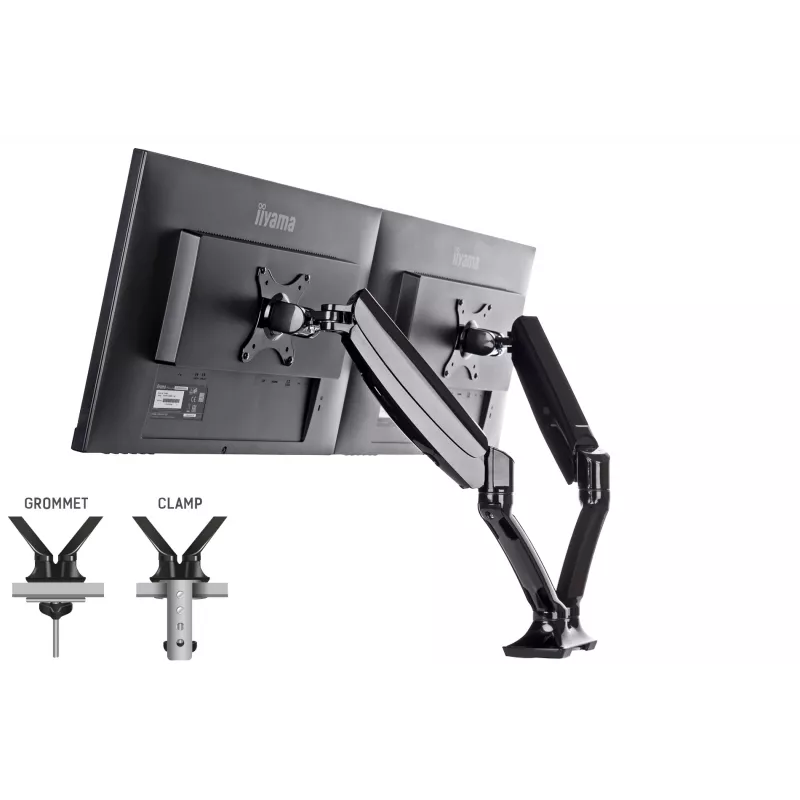 iiyama DS3002C-B1 Βάση οθόνης / Βάση στήριξης 68.6 cm (27 ίντσες) Γραφείου Μαύρο
