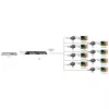Techly HDMI 1x8 Extender Splitter μέσω CAT6/6a/7 50 m με IR-return IDATA EX-HL81TY
