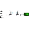 Techly IDATA HDMI-WL55 AV-Extender AV-πομπός & δέκτης μαύρο