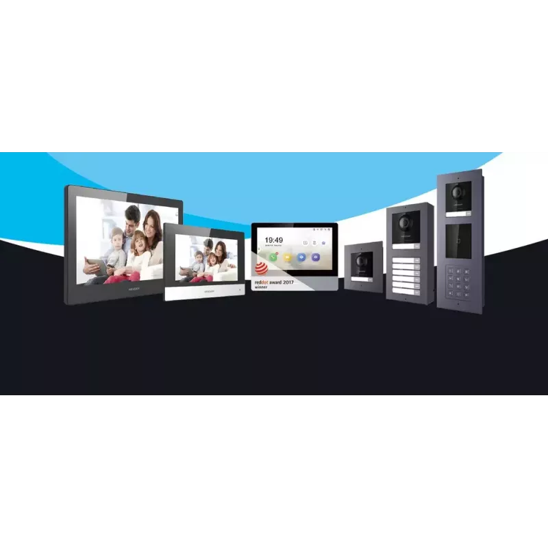 Βιντεοθυροτηλέφωνο Hikvision DS-KV8113-WME1(C) 2 MP IP65
